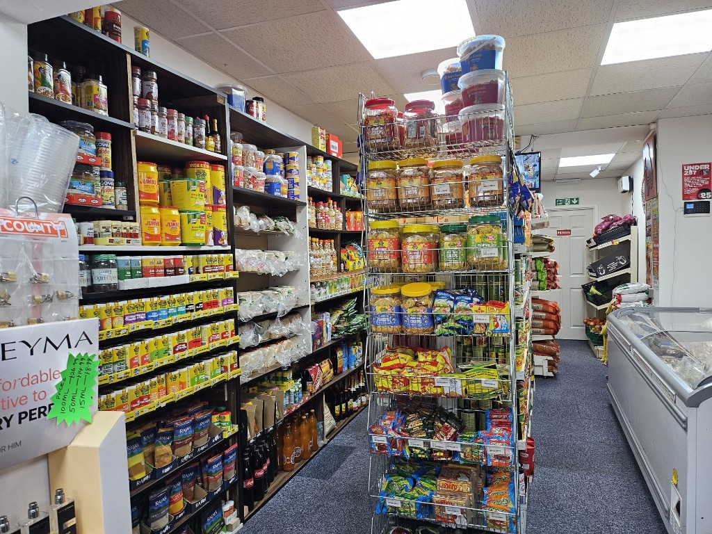 Snacks and treats in the store aisle